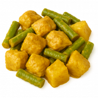 Hühnercurry - Brechbohnen & Ananas