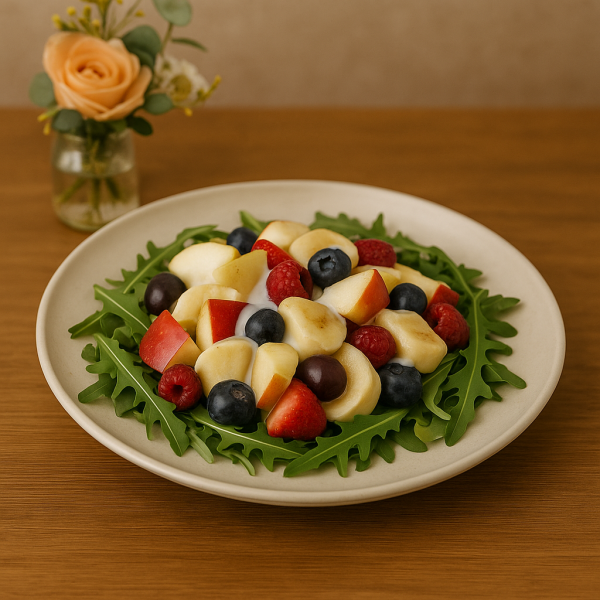 Fitness-Salat mit Beilage nach Wahl